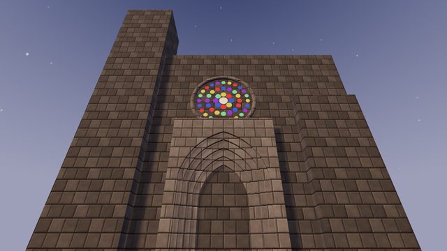 The unfinished nave