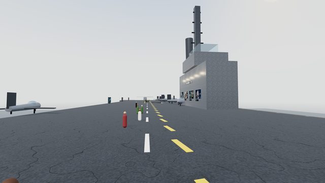 The flight deck
