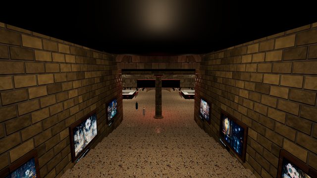 Under the tile vaults