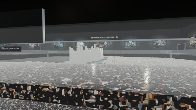 The city on a table