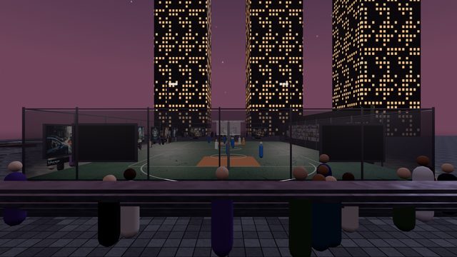 The court