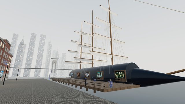 The tall ship