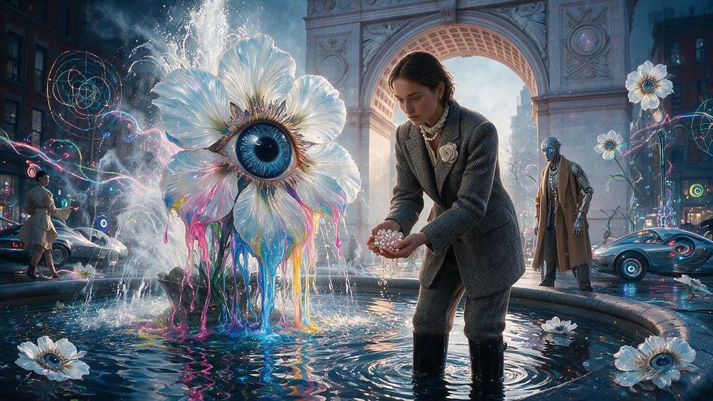 The Pearl Diver of the Fountain