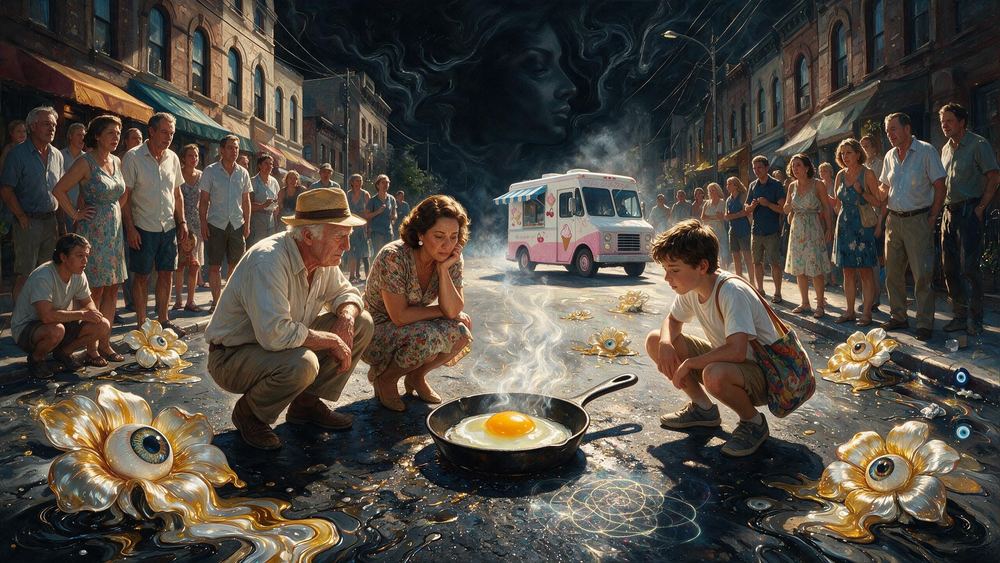 The Sidewalk Egg