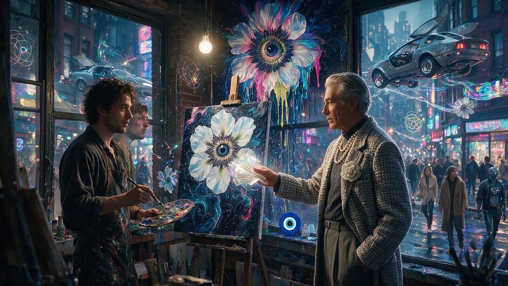 The Painter Met His Buyer