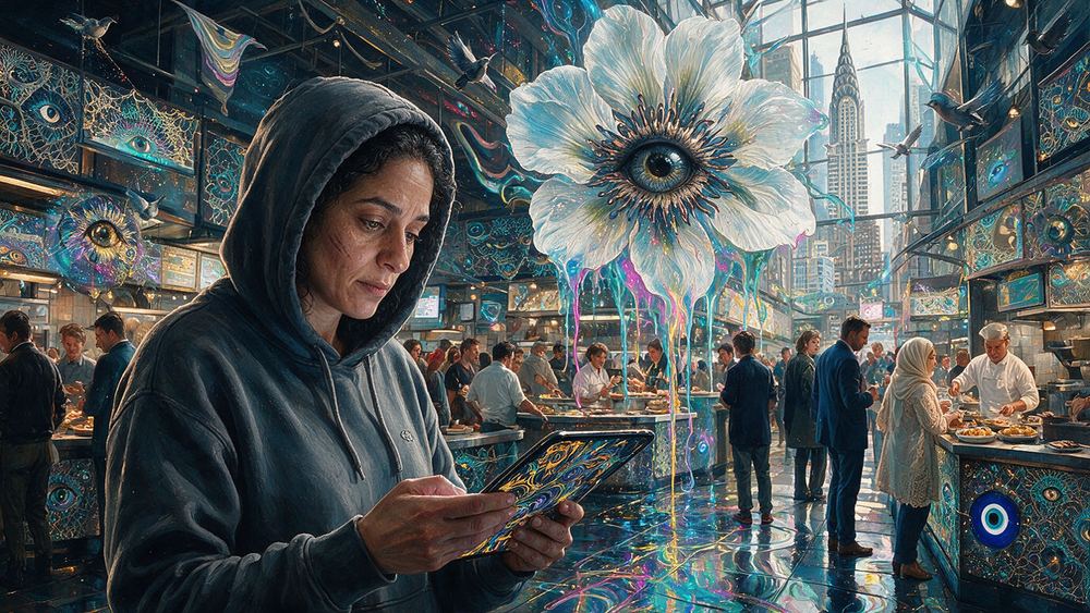 Nadia Kholghi, a trader who reads only the art and never the volume