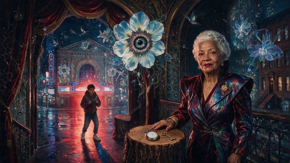 The Woman Who Minds the Tree Stump at the Apollo