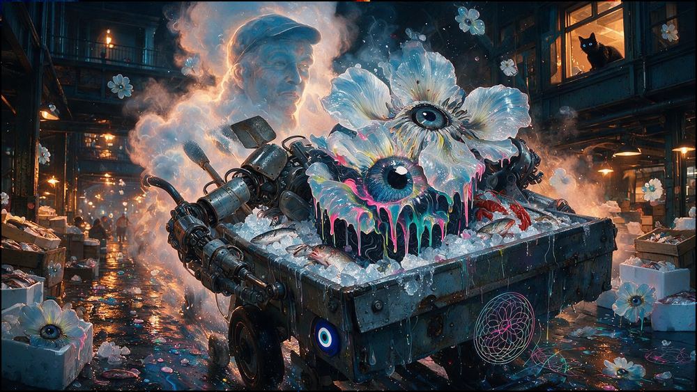 The Cart of Ice at Fulton