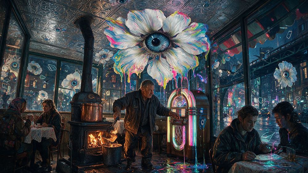 Yaroslav Yakovlev, a man who feeds the coal oven on a Bleecker Street corner