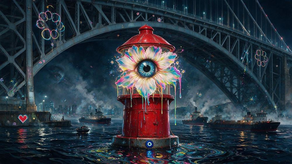 The Lighthouse Under the Bridge