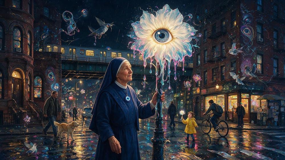 The Nun Who Runs the Corner