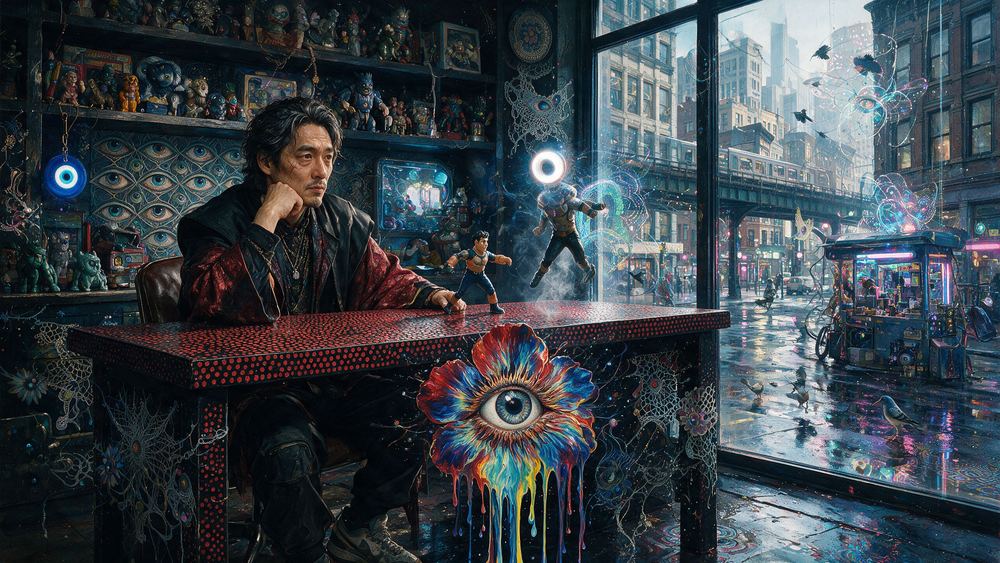 The Man Who Turns Expressionist Paintings Into Toys, for Nuclear Samurai