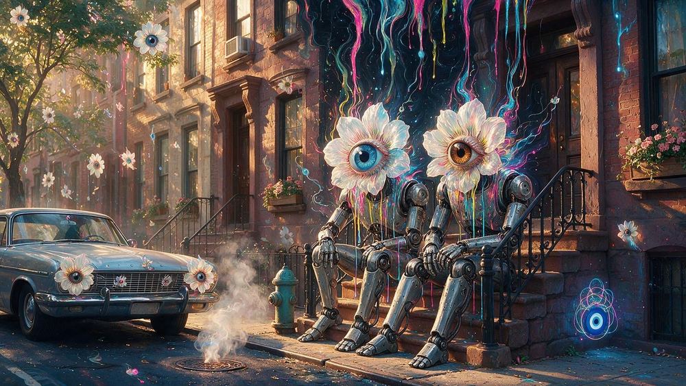 The Two Robots on the Stoop