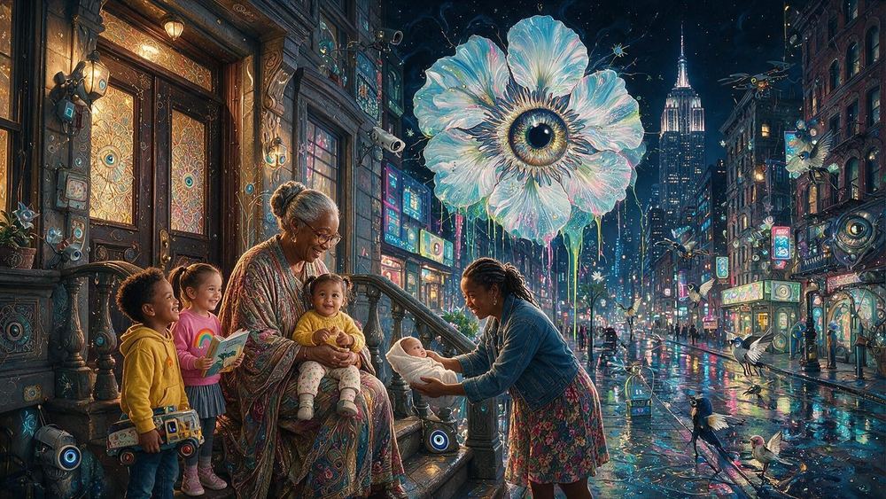 The Grandmother of the Whole Building's Children