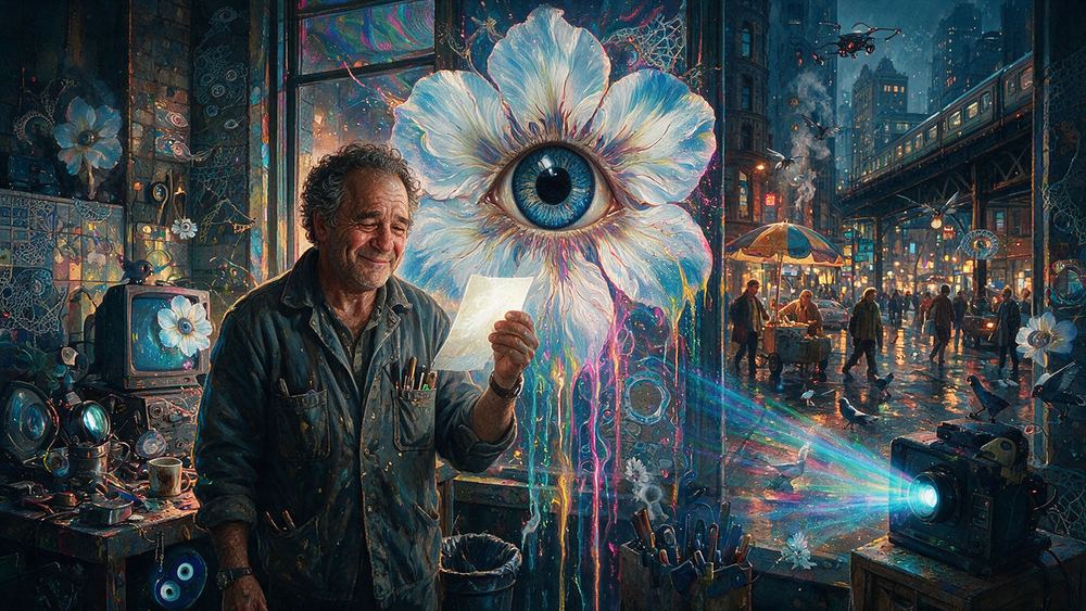 Nunzio Castellano, a CRT repairman in a Bushwick basement who keeps the tubes alive for artists