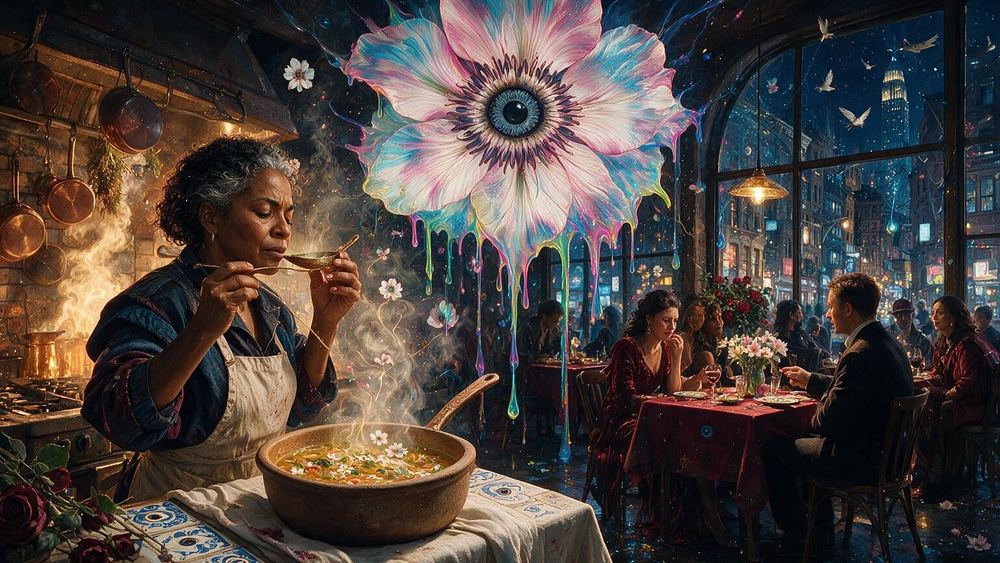 The Restaurant Where the Chef Cooks the Room
