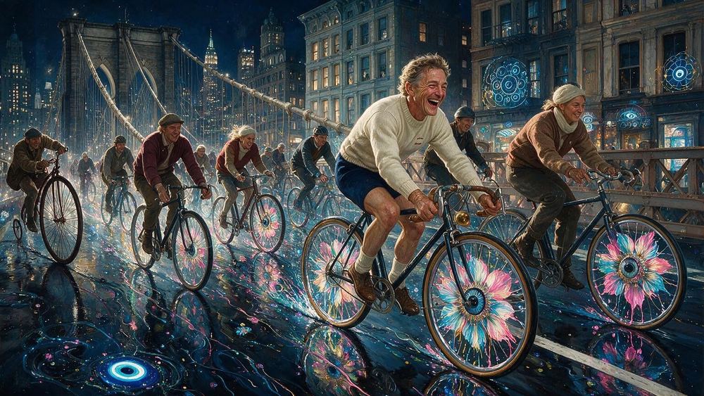 The Bicycle Ghost Peloton