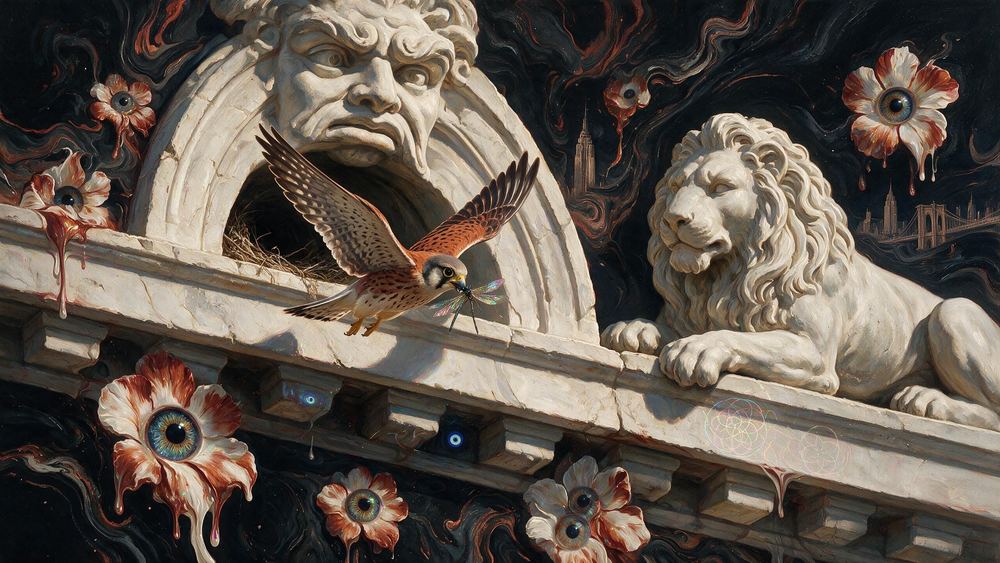 The Kestrel of the Cornice