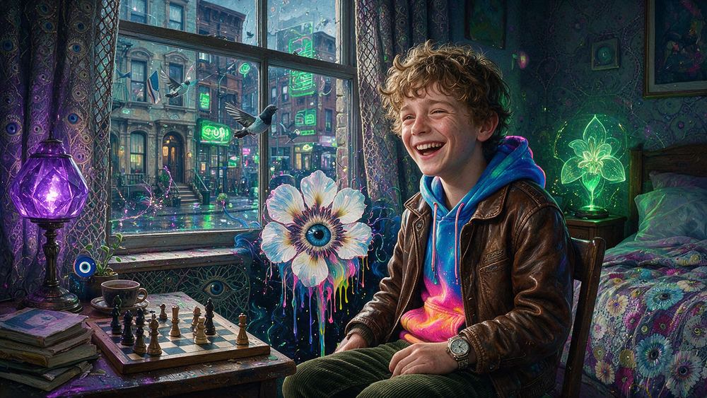 Dragan Vasilenko, a boy who plays chess in the park with men four times his age