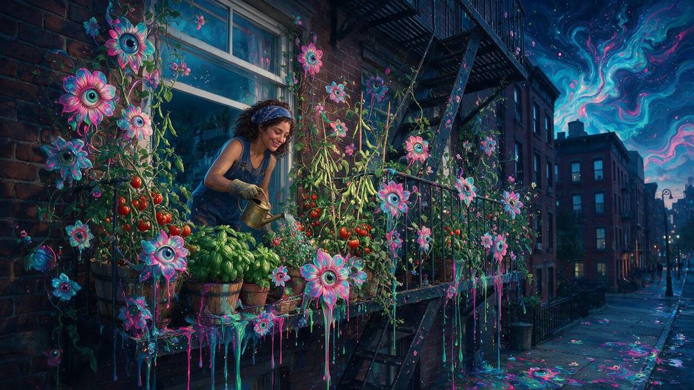 The Fire Escape Garden