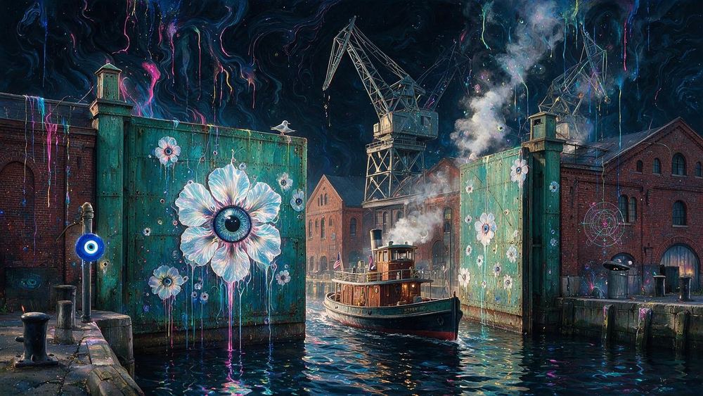 The Dry Dock Gate