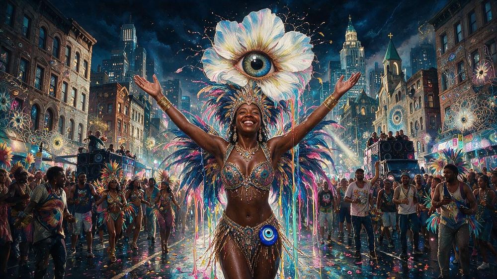 The West Indian Day Parade at Full Volume