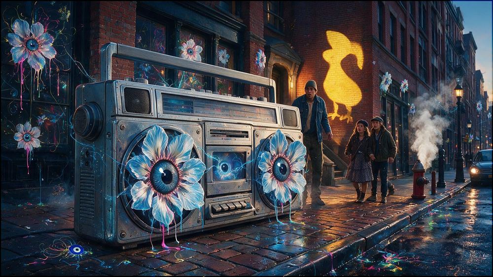 The Boombox Chose the Song