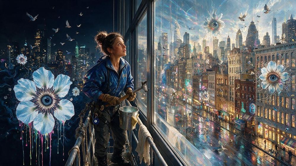 The Window Washer at the Ninetieth Floor