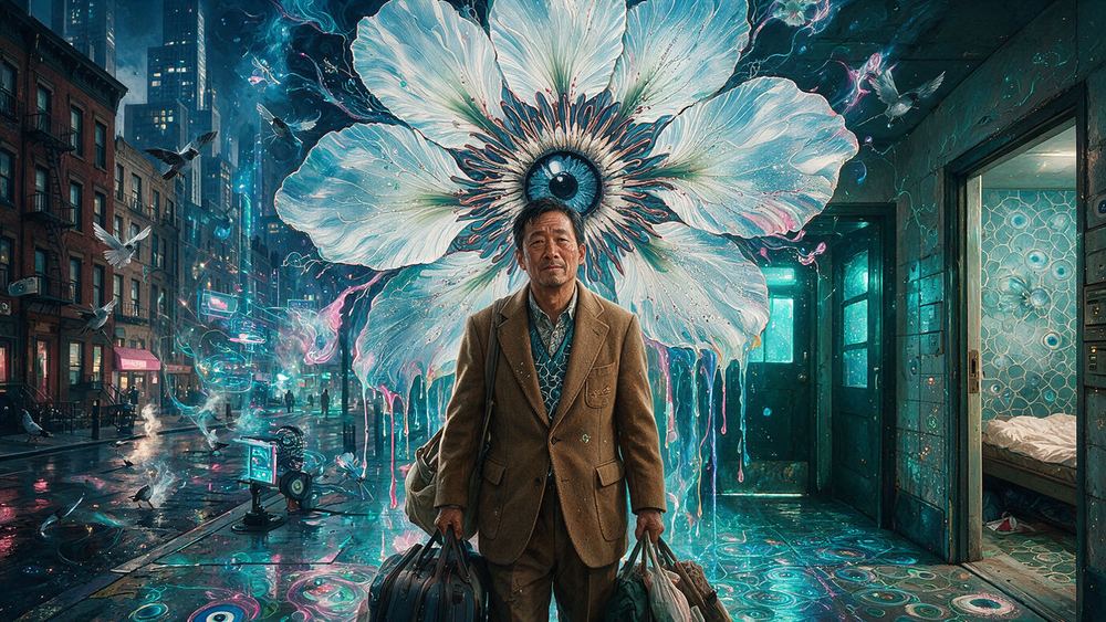 Chen Xu, a family whose life is in four bags in a hallway