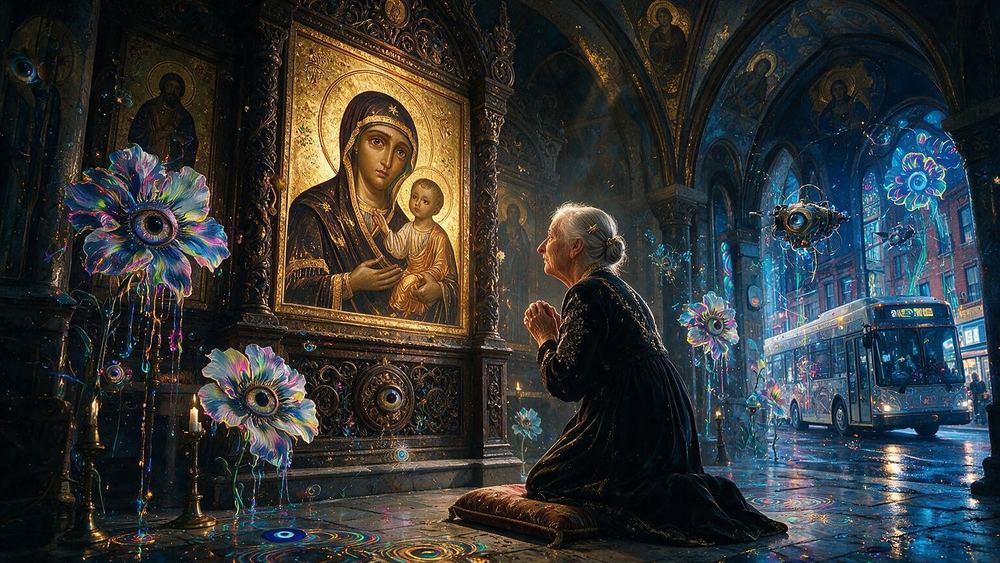 The Orthodox Icon That Watches Back
