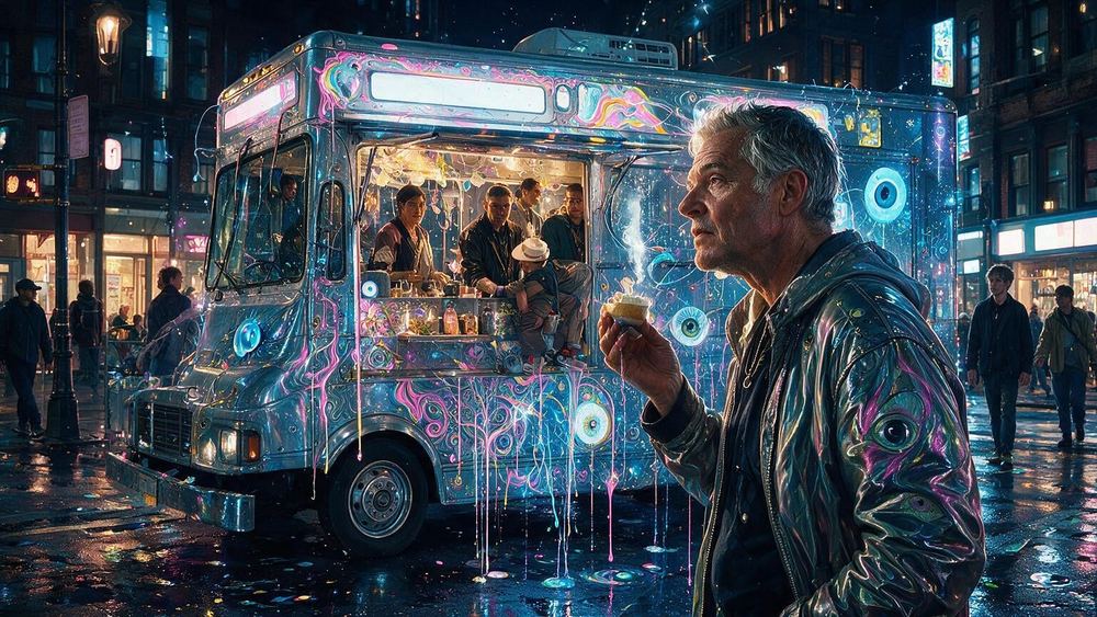 The Ice Cream Truck That Knows What Year It Is For You