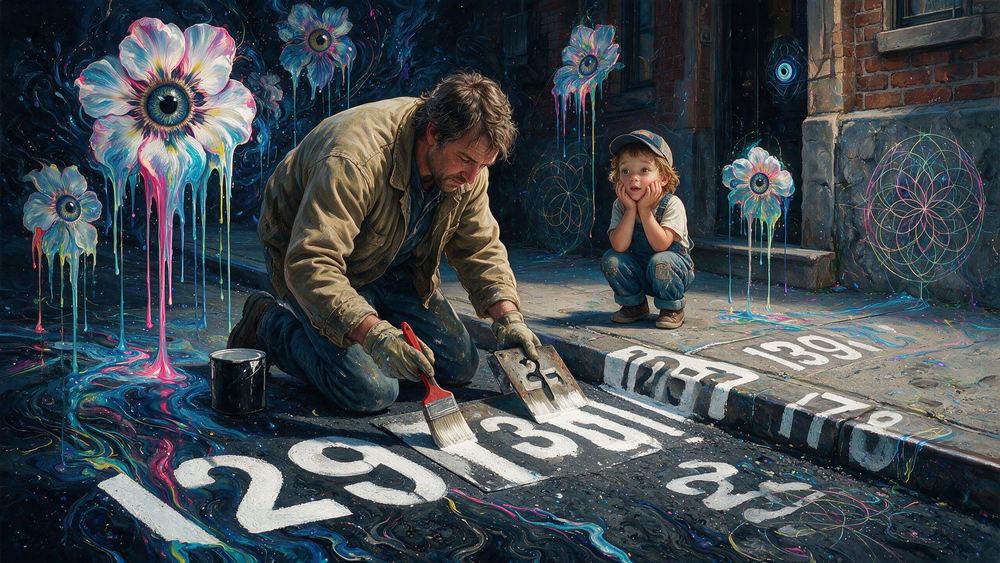 The Curb Number Painter