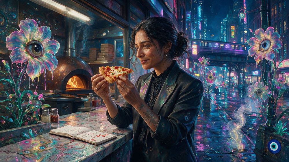 The Woman Who Reviews Every Slice in the City
