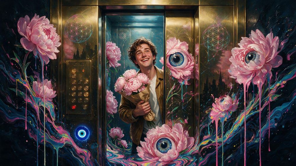The Elevator Peonies