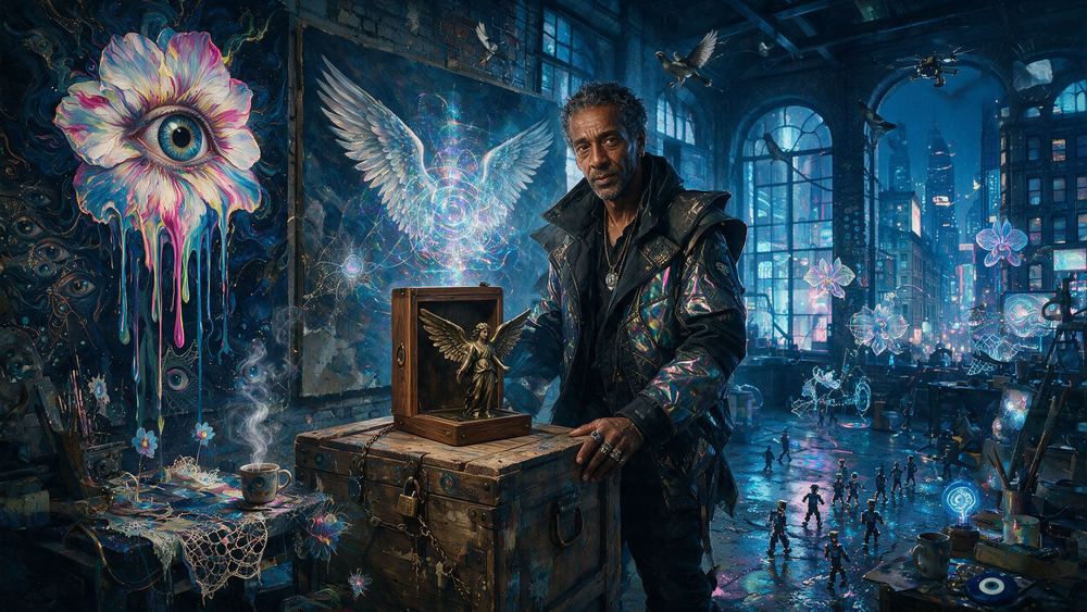 The Man Who Cast an Angel in Bronze and Marched a Pixel Army, for Trevor Jones