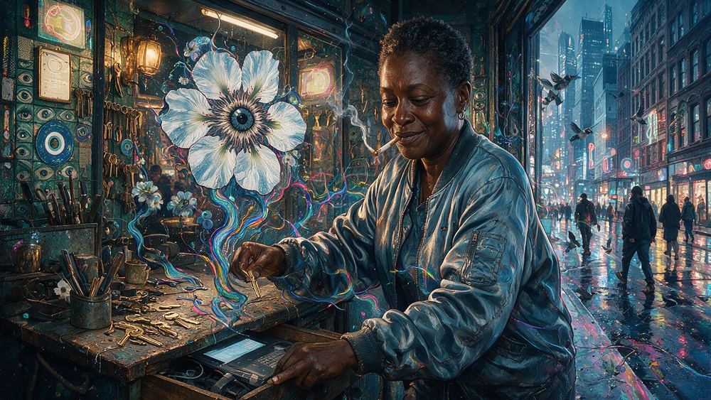 Aminata Sanogo, a woman who cuts keys and has stopped asking why