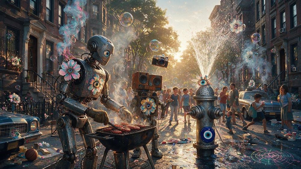 The Machines at the Block Party
