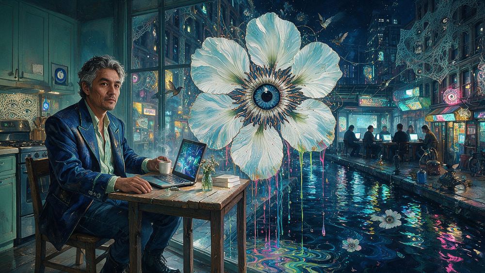 Karma Abdrakhmanov, an artist who lets a piece sit at a known price for nine months