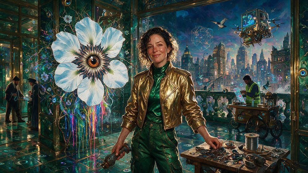 Merle Cadogan, a drone hobbyist who is also, functionally, surveillance