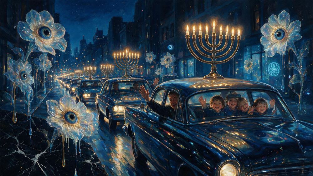 The Menorah Motorcade