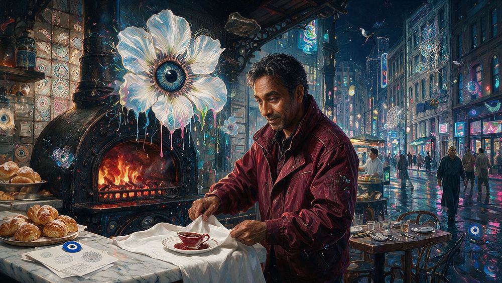 Tanveer Bhattacharya, a busboy who knows which table belongs to which family