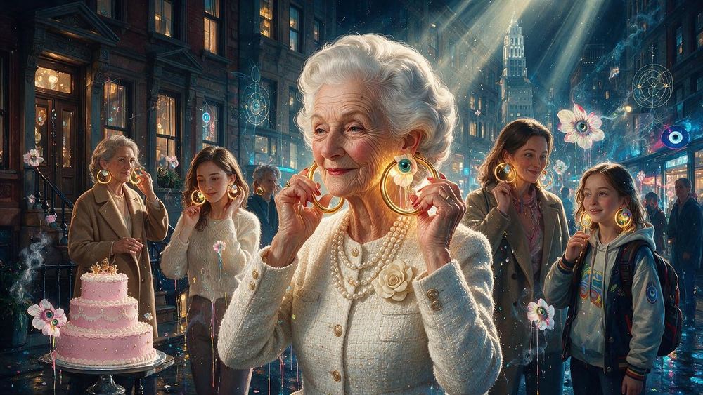 The Grandmother of Gold Hoops