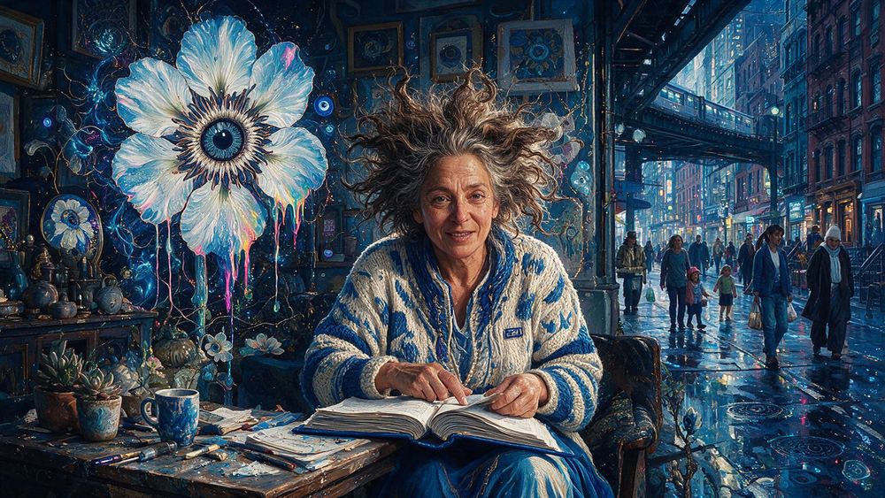 Aileen Vitale, a woman who catalogues an artist nobody else has catalogued