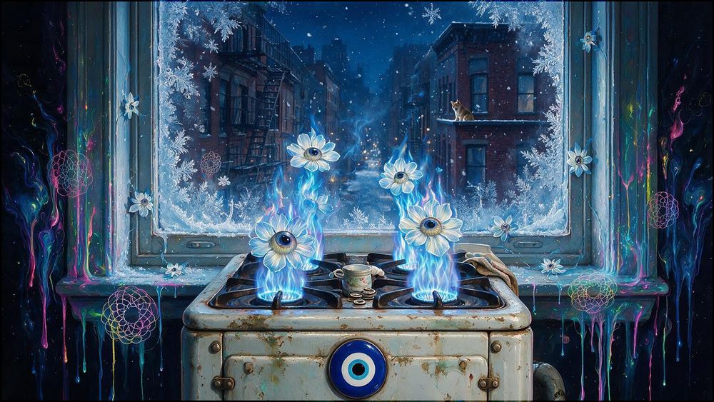 The Stove Lit for the Cold