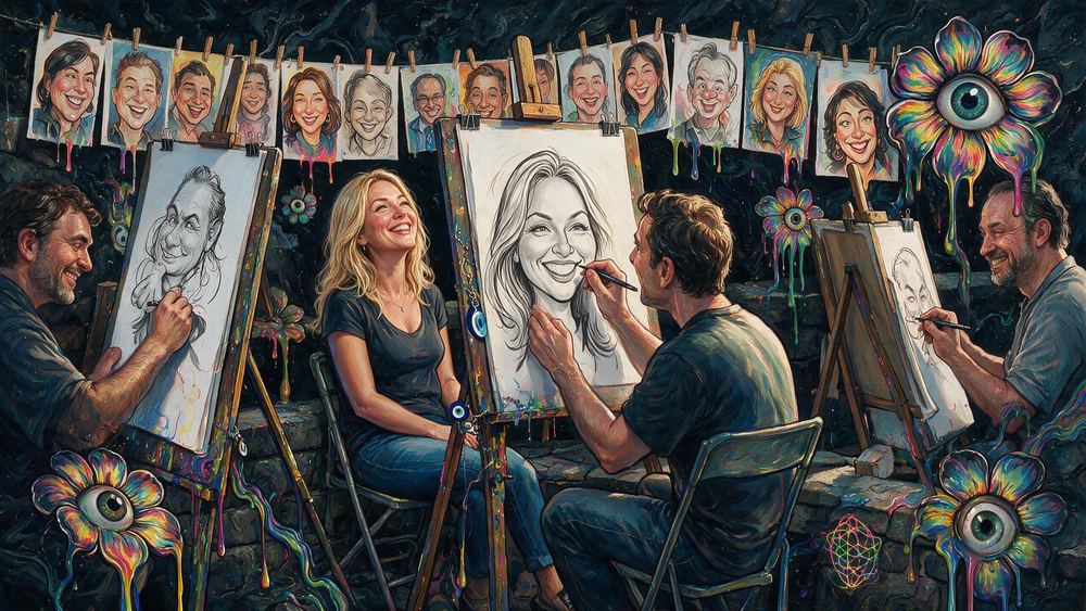The Caricature Row