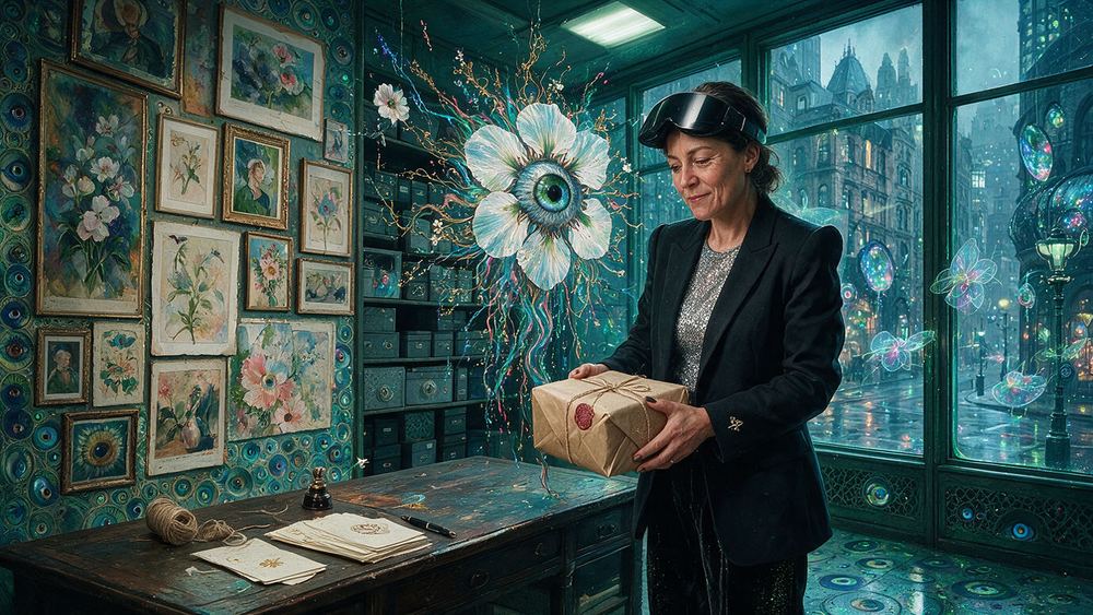 Dalia Kaya, an archivist who mirrors everything twice a year
