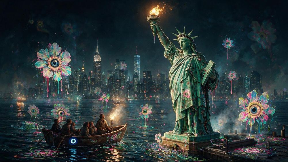 The Harbour Statue Turned
