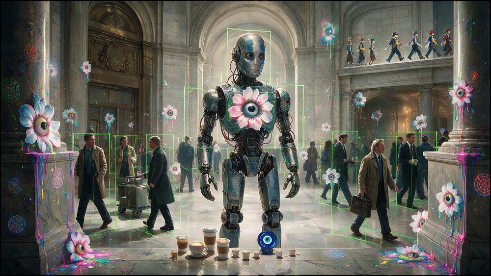 The Vision System Saw a Flower