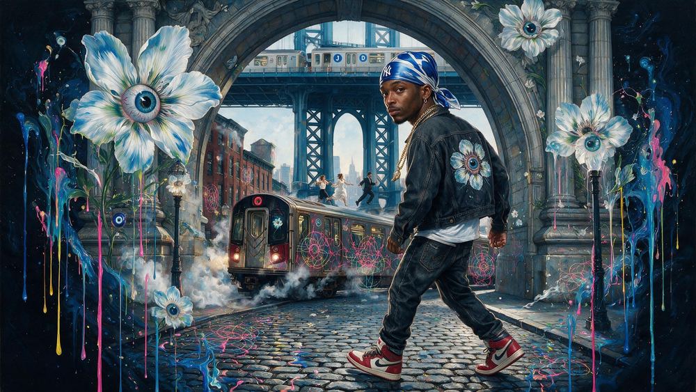 The Manhattan Bridge Frame