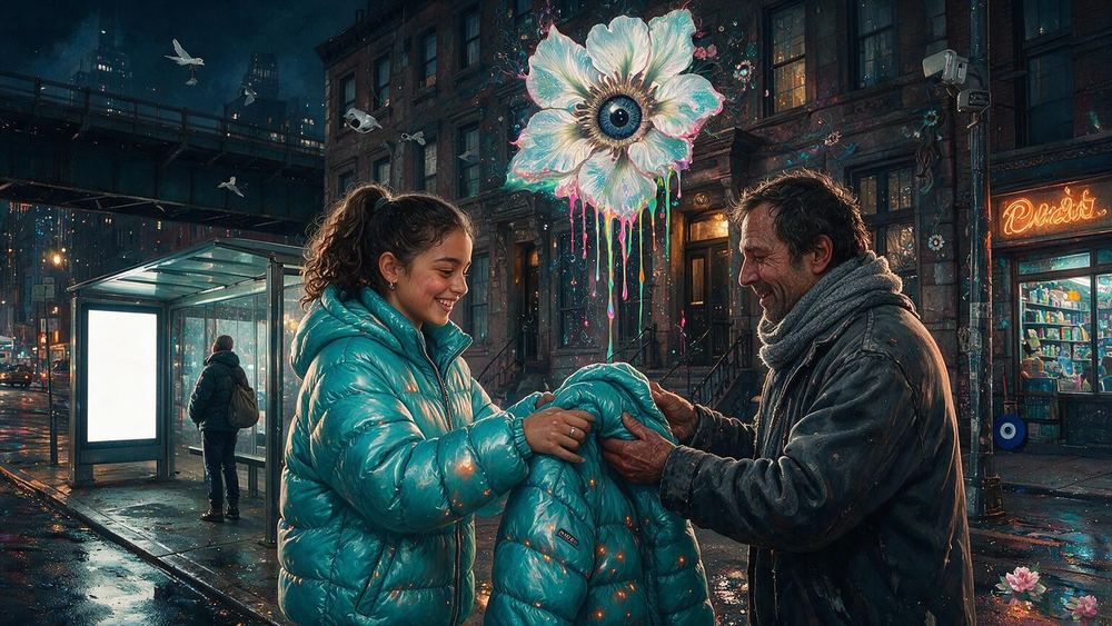 The Puffer Coat That Holds a Whole Winter